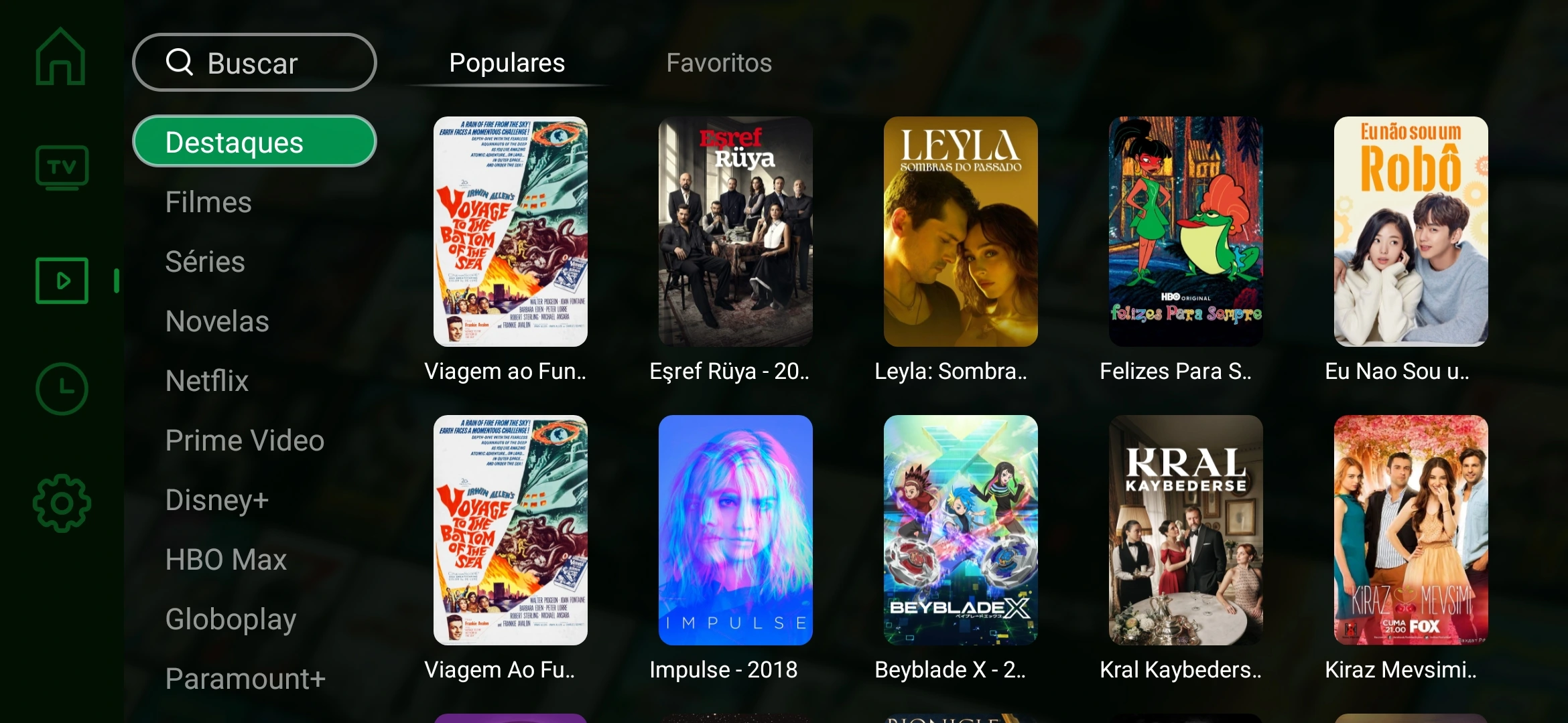 Wplay Interface em 4K